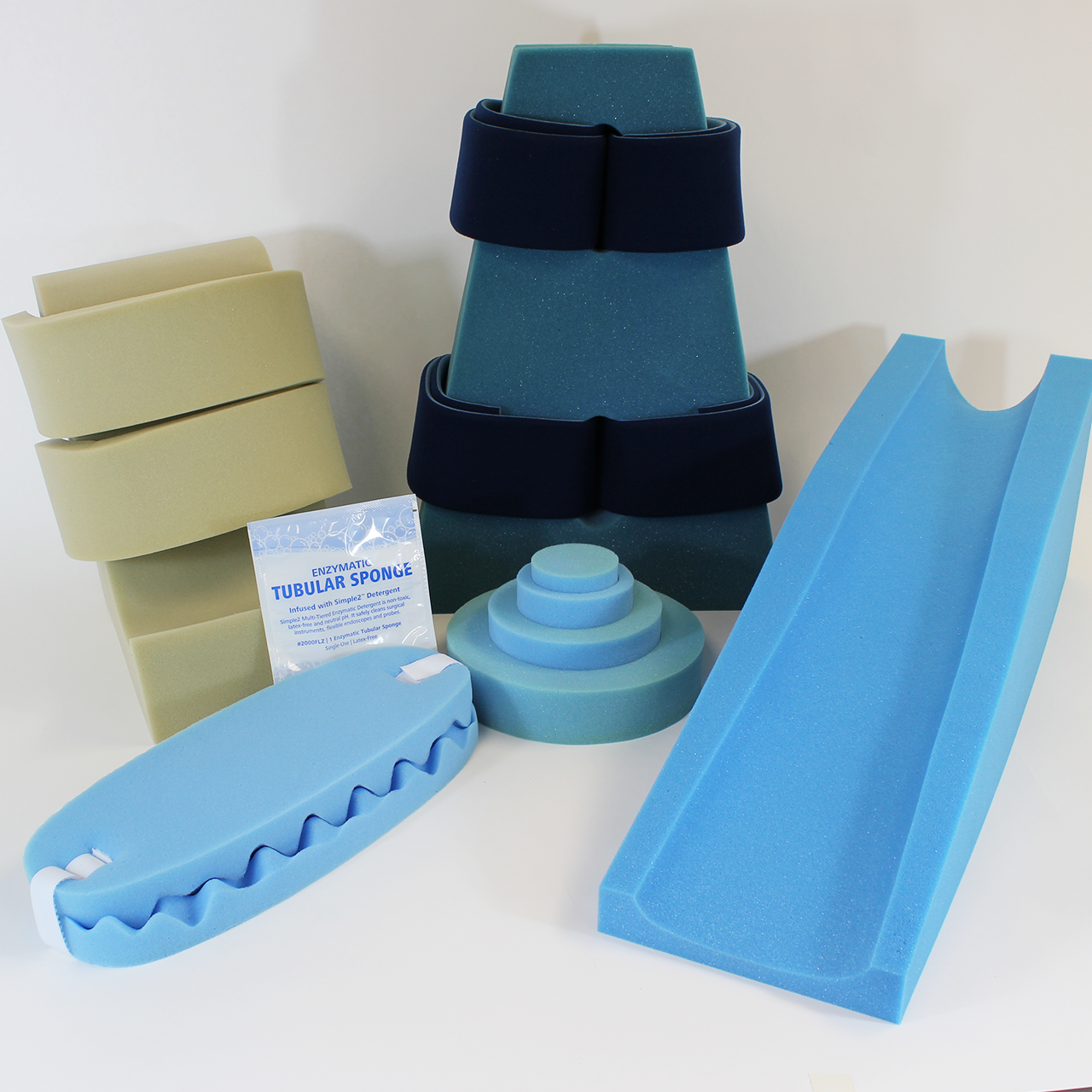 Photo of custom Foam Medical Products and Foam Packaging Products by Madison Polymeric Engineering