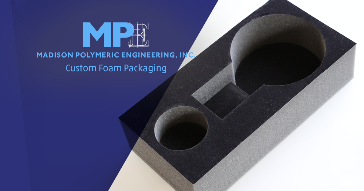 custom flocked foam inserts by Madison Polymeric Engineering